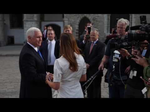 Vice President Pence Visits Estonia