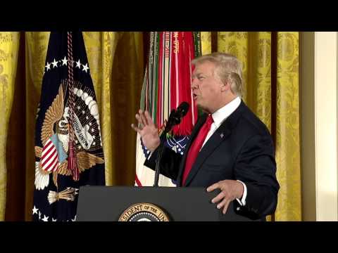 President Trump Awards the Medal of Honor