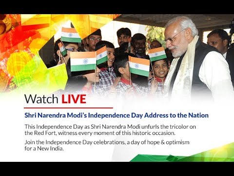 71st Independence Day Celebrations – PM’s address to the Nation from the Red Fort
