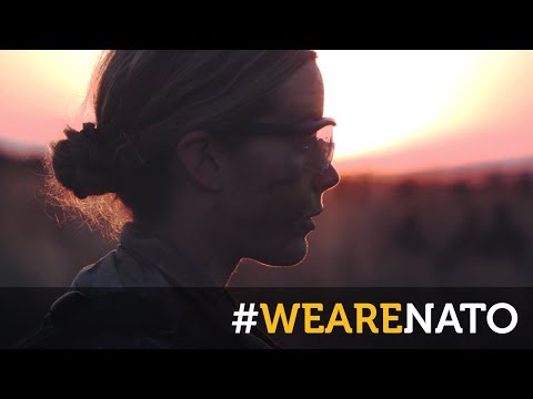 The female US paratrooper – #WeAreNATO