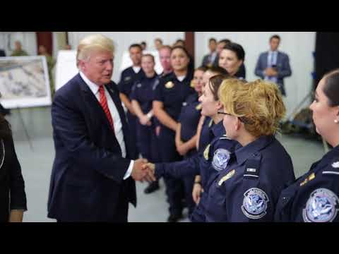 President Trump Visits U.S. Customs and Border Protection Facility in Yuma, AZ