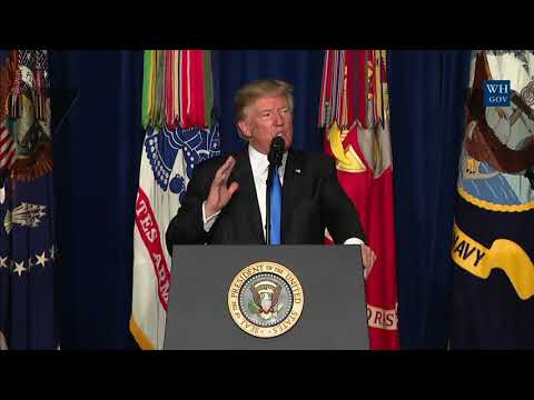 President Trump Delivers Remarks Regarding Afghanistan
