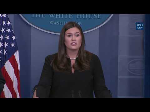 8/25/17: White House Press Briefing