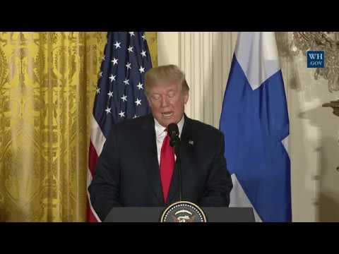 President Trump Holds a Joint Press Conference with President Niinistö
