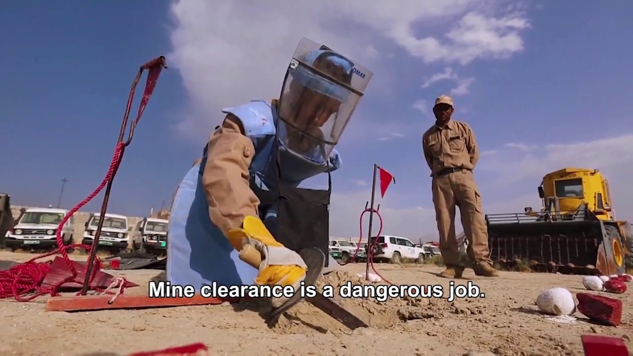 A Day in the Life of Afghan Deminers