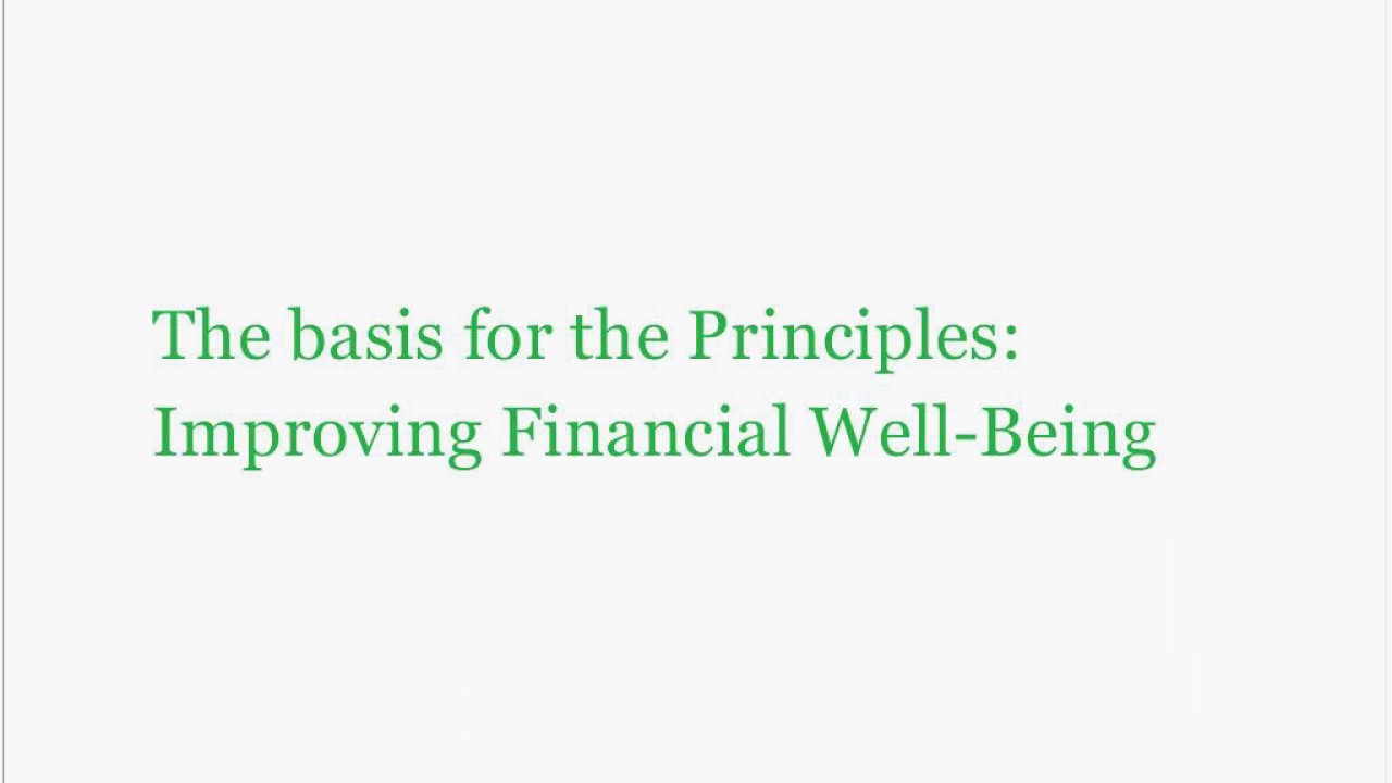 Finex Webinar: Principles for Financial Education