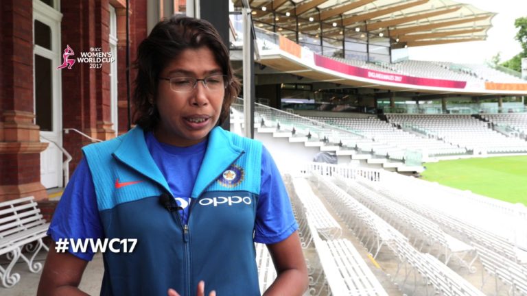 Messages of support from Veda and Jhulan