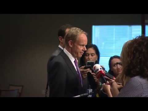 Matthew Rycroft (UK) on international peace and security – Press Encounter (3 August 2017)