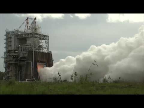 RS-25 Rocket Engine Test