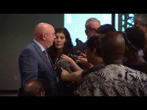 Vassily Nebenzia (Russia) on D.P.R.Korea & other matters – Press encounter (9 August 2017)