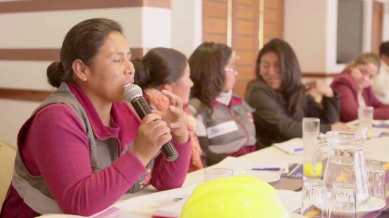 Empowering Indigenous Women in Bolivia’s Construction Sector