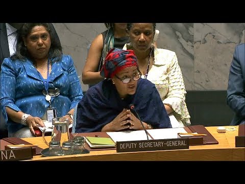 UN deputy chief briefed Security Council on recent visit to Nigeria and DR Congo