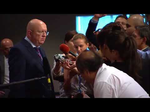 Vassily Nebenzia (Russia) on Syria & other matters – Press encounter (16 August 2017)
