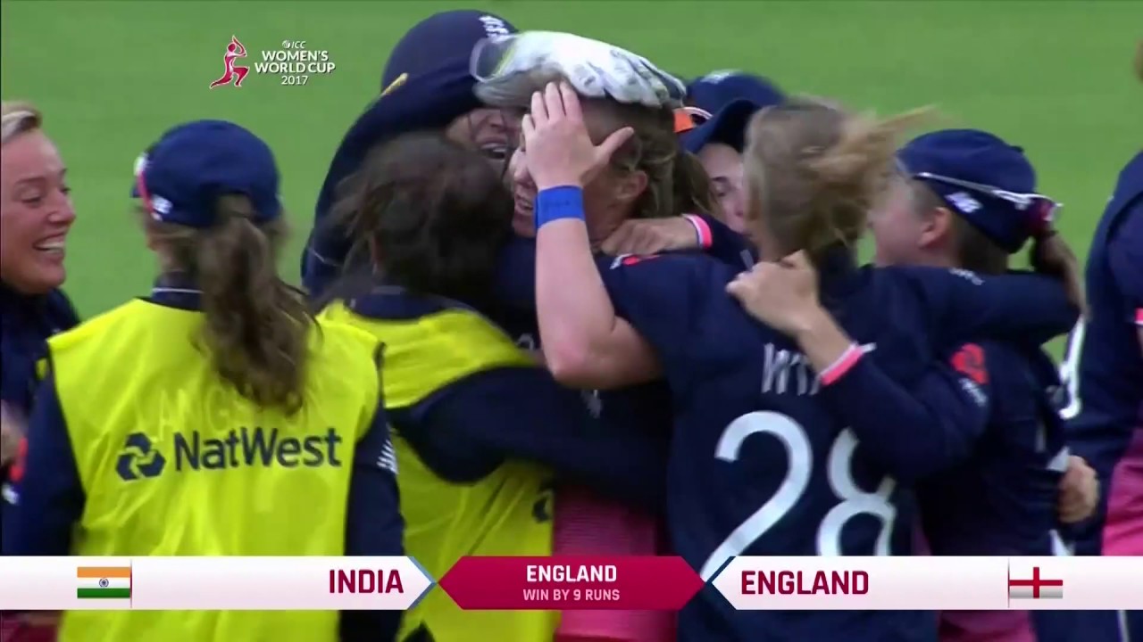 2017 ICC Women’s World Cup Winning Moment