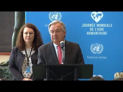 World Humanitarian Day 2017 – Secretary-General’s remarks at “Stand Together” event