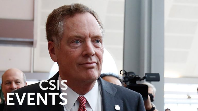 U.S. Trade Policy Priorities: Robert Lighthizer, United States Trade R…