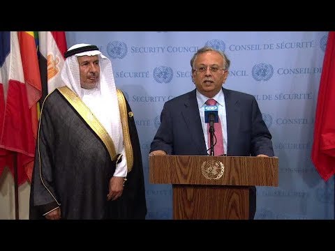 Abdallah Al-Mouallimi and Abdullah Al Rabeeah (Saudi Arabia) on Yemen – Media Stakeout