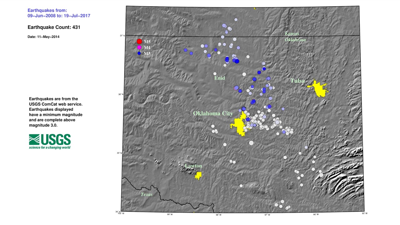 Oklahoma Seismic Activity