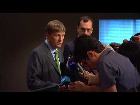 Jonathan Allen (UK) on peacekeeping & other matters – Press encounter (29 August 2017)