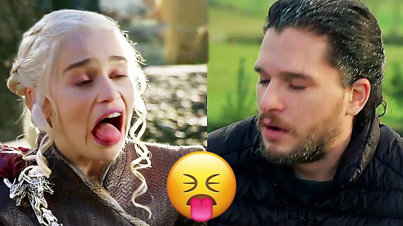 Emilia Clarke and Kit Harington on Jon and Dany’s Love Scene (GOT)