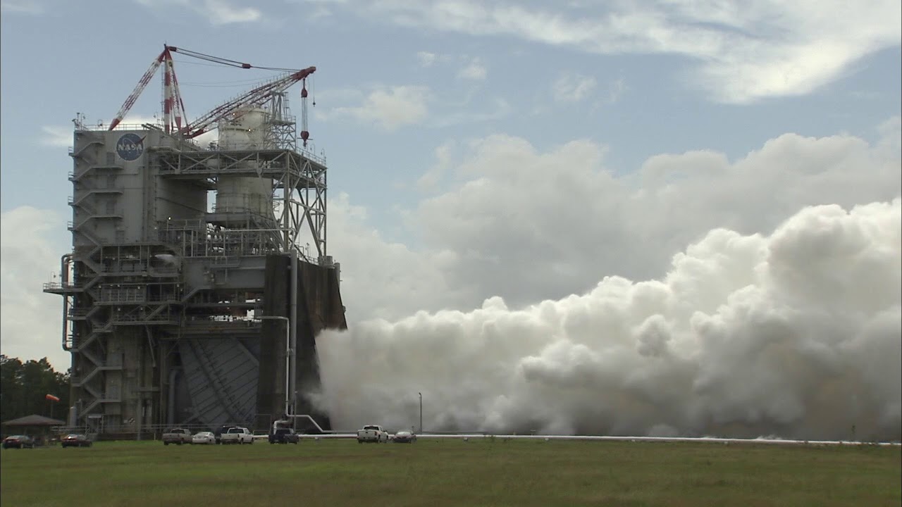 Final RS-25 Engine Test of the Summer