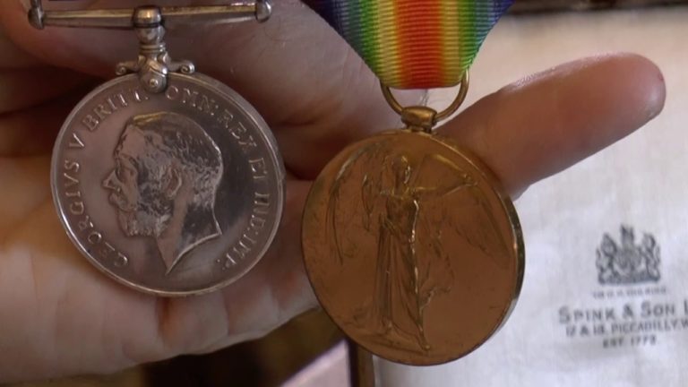 Major Horace Green’s WW1 medals