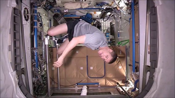 How do astronauts run on a treadmill in microgravity? Join N…