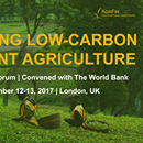 AgriFin 2017 Forum | “Financing Low-Carbon Resilient Agriculture” | Agriculture Finance Support Facility