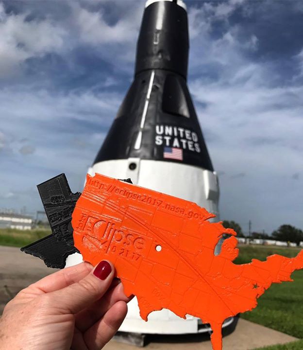 Have access to a  #3DPrinter? See  #Eclipse2017 through a pi…