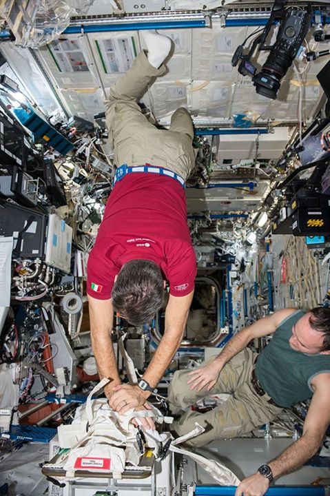 Rianimazione nello spazio… quando essere alti significa poter usare il “soffit…