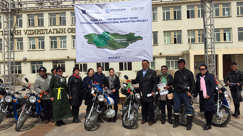 Better Animal Health Care Brings Welcome Changes to Herder Households in Mongolia