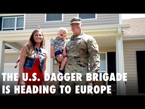 U.S. Dagger Brigade is heading to Europe