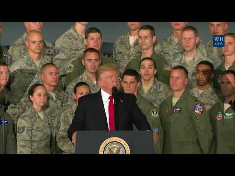 President Trump Delivers Remarks to Military Personnel and Families