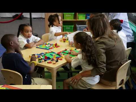 First Lady Melania Trump Visits Joint Base Andrews