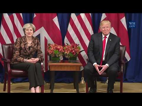 President Trump Participates in an Expanded Meeting with the Prime Minister of the United Kingdom