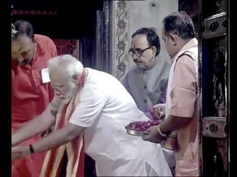 PM Modi visits Durga Kund and Darshan at Durga Mata Temple