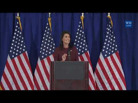 Press Briefing with Ambassador Nikki Haley