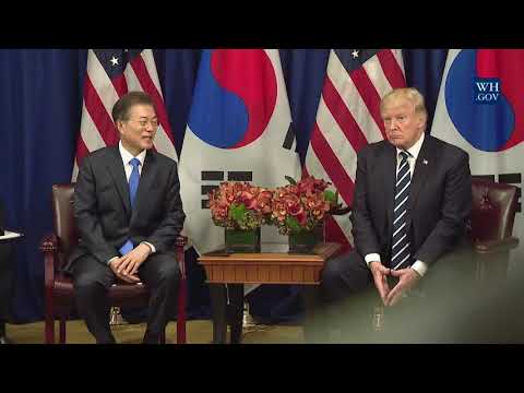President Trump Participates in an Expanded Meeting with the President of the Republic of Korea
