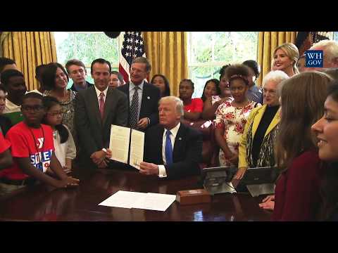 President Trump Makes an Announcement on Equipping the American Workforce for Jobs of the Future