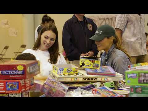 President Trump and  First Lady Melania Trump in Texas