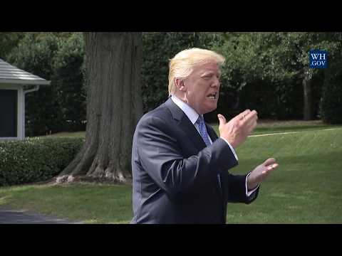 Press Gaggle by President Trump