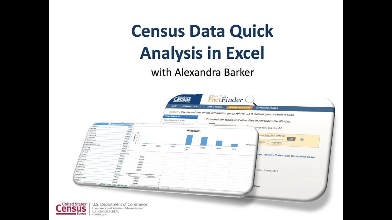 Census Data Quick Analysis in Excel