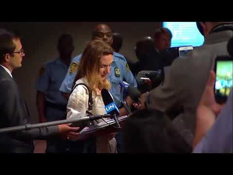 Anne Gueguen (France) on DPRK/Non-Proliferation & other matters – Press Encounter (29 August 2017)