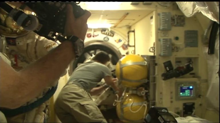 Job Well Done aboard the Space Station