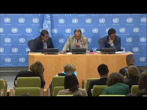 Tekeda Alemu (Ethiopia) on new Security Council Presidency – Press Conference (1 September 2017)