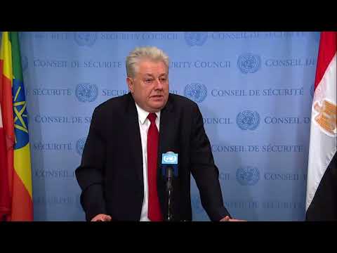 Volodymyr Yelchenko (Ukraine) on Ukraine & other topics – Media Stakeout (5 September 2017)