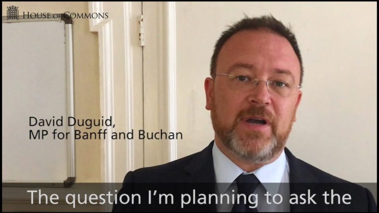Prime Minister’s Questions: New MP David Duguid talks about his first …