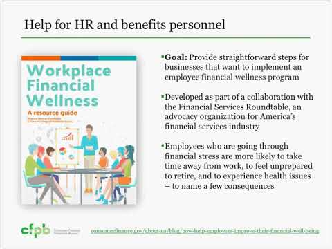 Finex Webinar: Workplace financial education