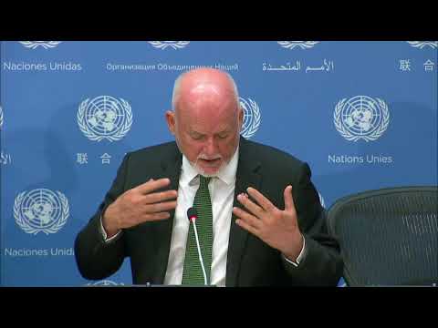 Peter Thomson (President of the General Assembly) on the SDGs – Press Conference (8 September 2017)