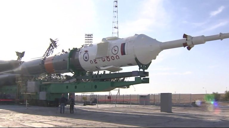 Expedition 53-54 Soyuz Spacecraft Prepared for Launch in Kazakhstan